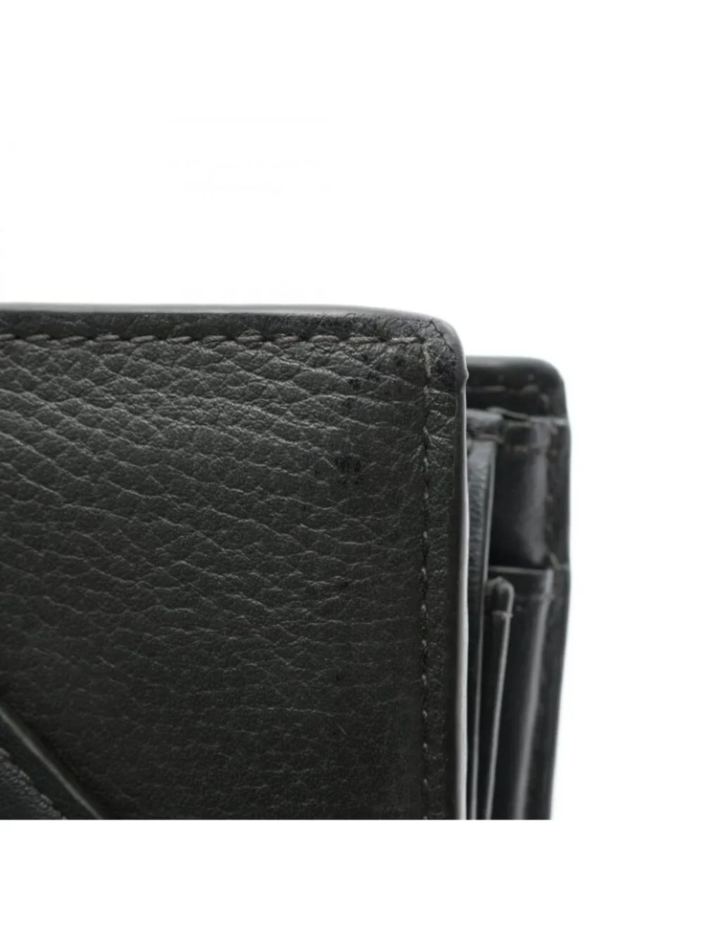 Bottega Veneta Bifold Wallet Intrecciato Black Leather